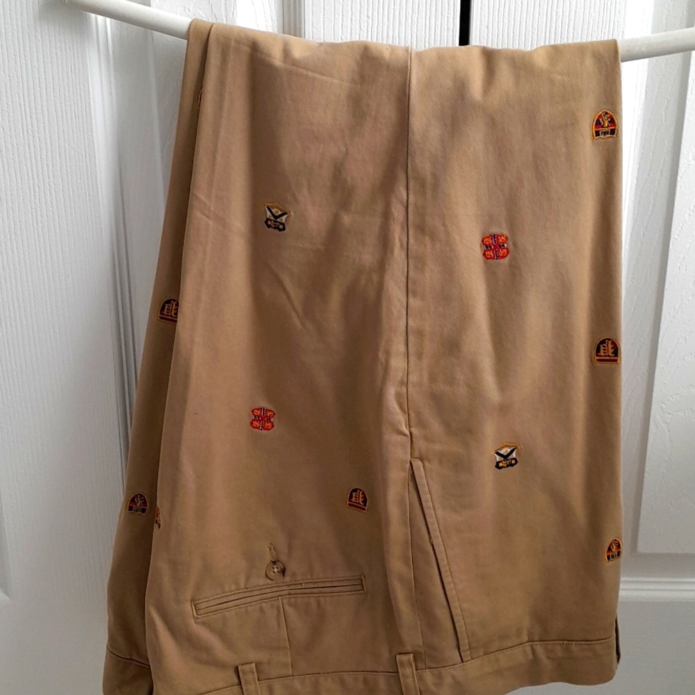 Mens polo kackhiis